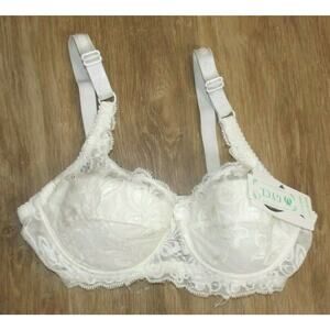 GYCL Womens LACE UNDERWIRE BRA - Size 32B - Ivory NWT - Style 2004